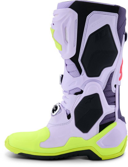 Tech 10 Supervented Purp/Ylw Fluo/Diva Pink 8