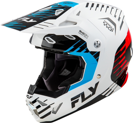 Formula Cp Slice Helmet White/Red/Cyan 2x