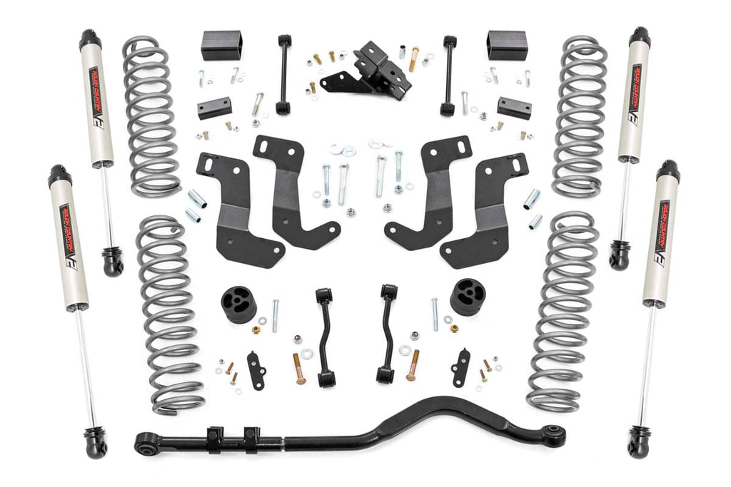 3.5 Inch Lift Kit | C/A Drop | Stage 1 | V2 | Jeep Wrangler Unlimited (18-23) | 66870