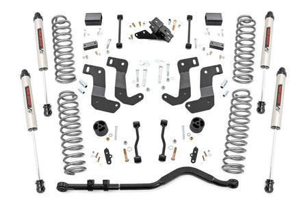 3.5 Inch Lift Kit | C/A Drop | Stage 1 | V2 | Jeep Wrangler Unlimited (18-23) | 66870
