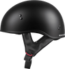 Hh 45 Half Helmet Naked Matte Black Md