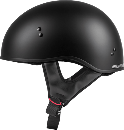 Hh 45 Half Helmet Naked Matte Black Md