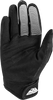 Youth F 16 Gloves Black/White Y2xs