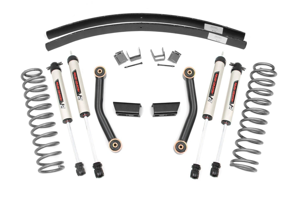 3 Inch Lift Kit | SII | RR AAL | V2 Shocks | Jeep Cherokee XJ 2WD/4WD (84-01) | 670X70