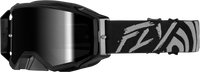 Zone Elite Goggle Grey/Black W/ Black Mirror/Smoke Lens