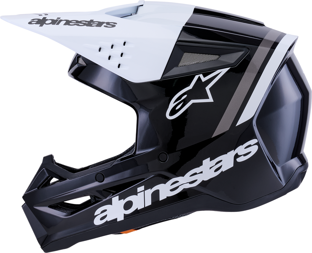 Sm3 Radium Helmet Blk/Wht/Gry Glossy 2x