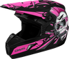 Youth Mx 46y Unstable Helmet Matte Black/Pink Ys