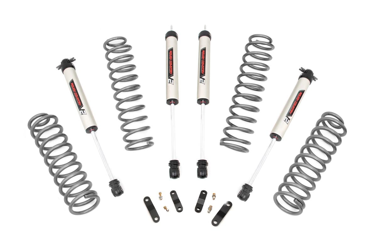 2.5 Inch Lift Kit | Coils | V2 | Jeep Wrangler Unlimited 2WD/4WD (2007-2018) | 67970