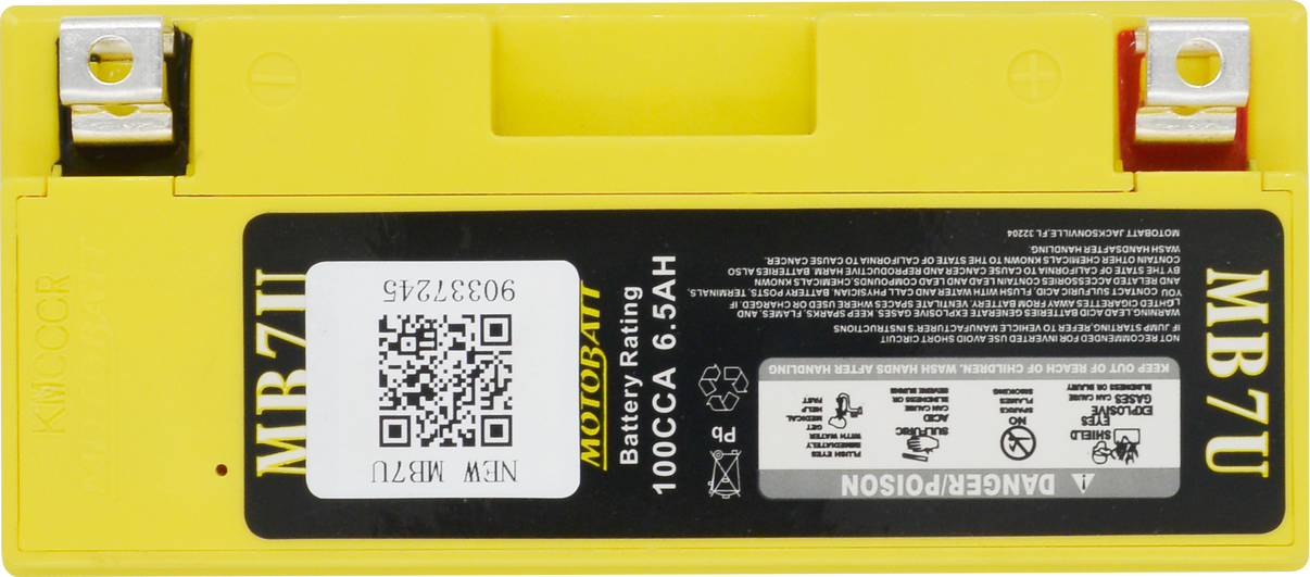 Battery Mb7u Sealed Factory Activated