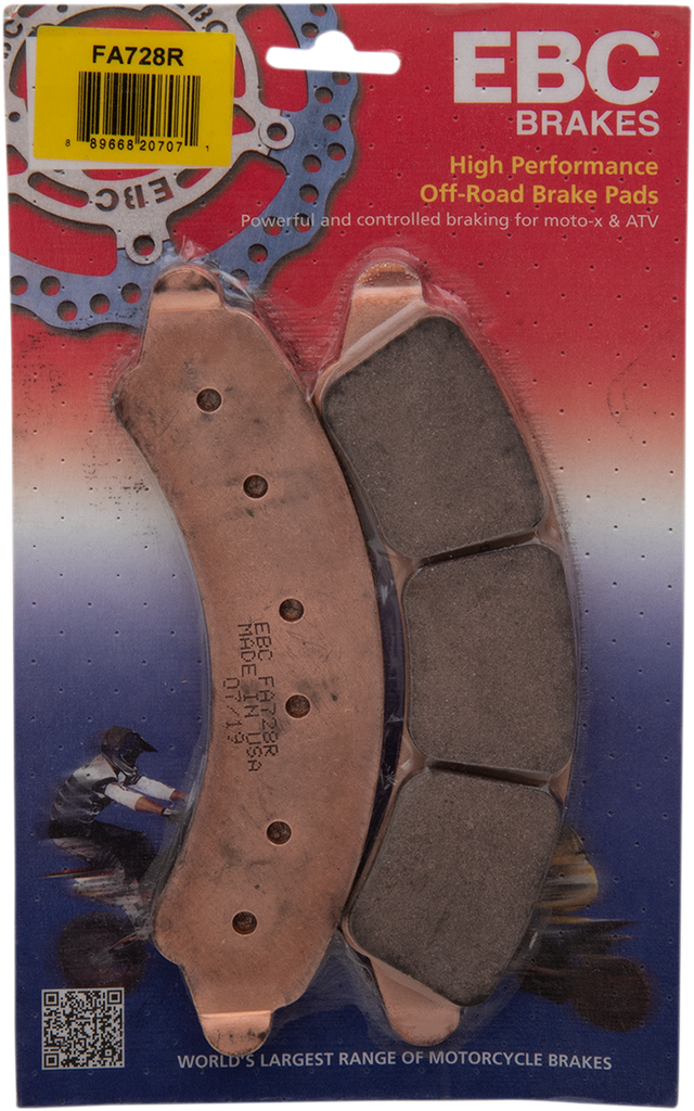 EBC Sintered "R" Brake Pads FA728R