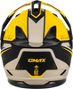 Gm 11 Decima Helmet Matte Black/Yellow/Grey 2x