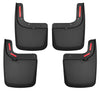 Husky Liners 17 Ford F-250 Super Duty / F-350 Super Duty Front and Rear Mud Guards (w/ Flares) Black