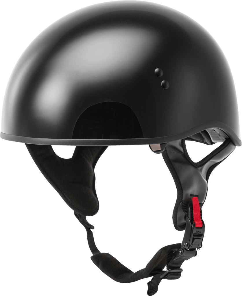 Hh 65 Half Helmet Naked Black Lg