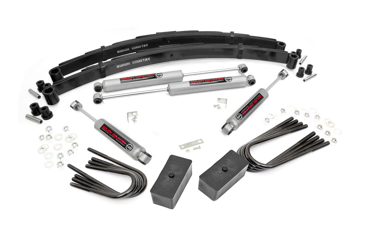 2 Inch Lift Kit | Rear Blocks | Chevy/GMC 3/4-Ton Suburban 4WD (1988-1991) | 140-88-9230