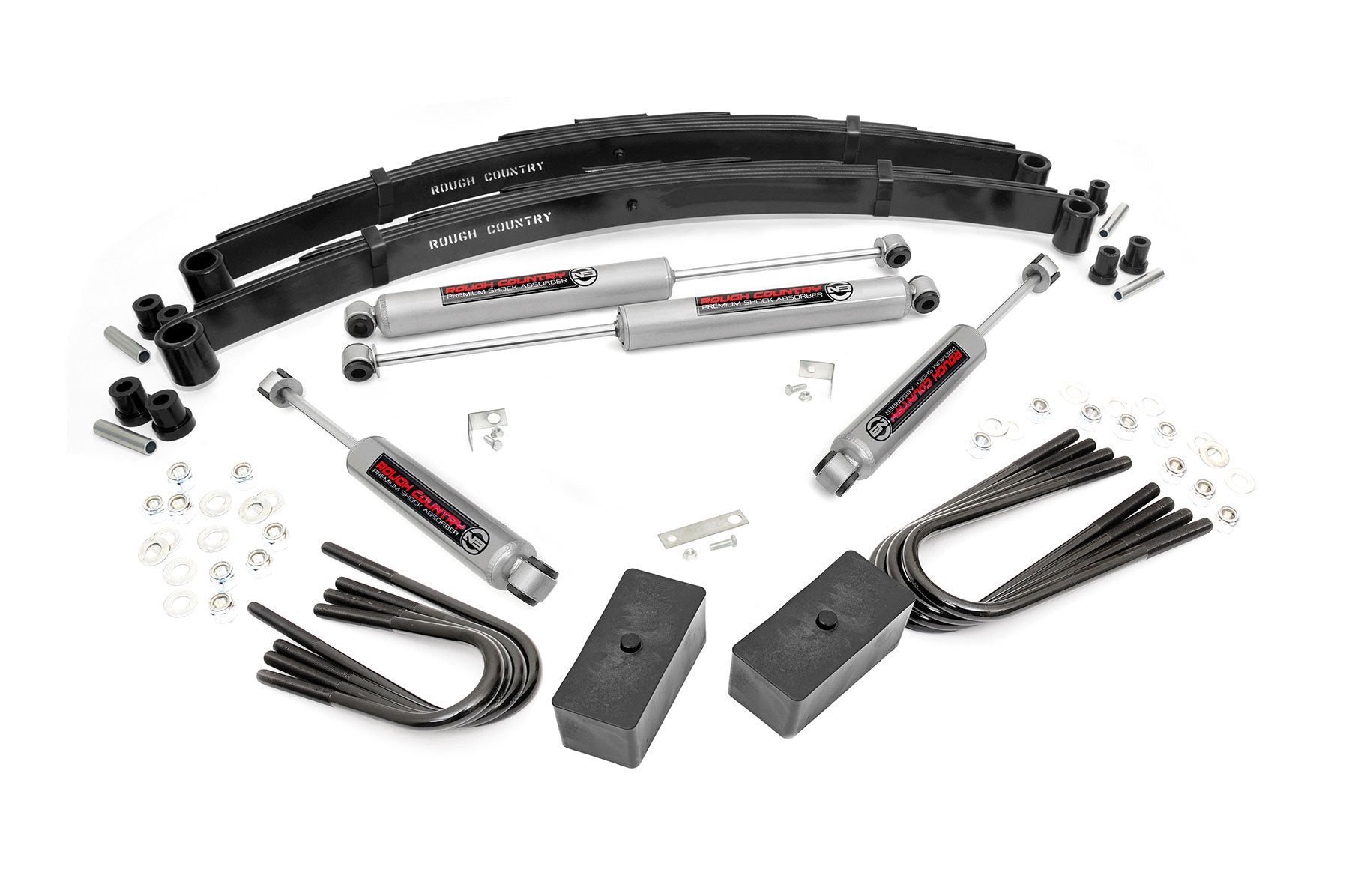 2 Inch Lift Kit | Rear Blocks | Chevy/GMC 3/4-Ton Suburban/C20/K20 Truck/C25/K25 Truck (77-87) | 14030
