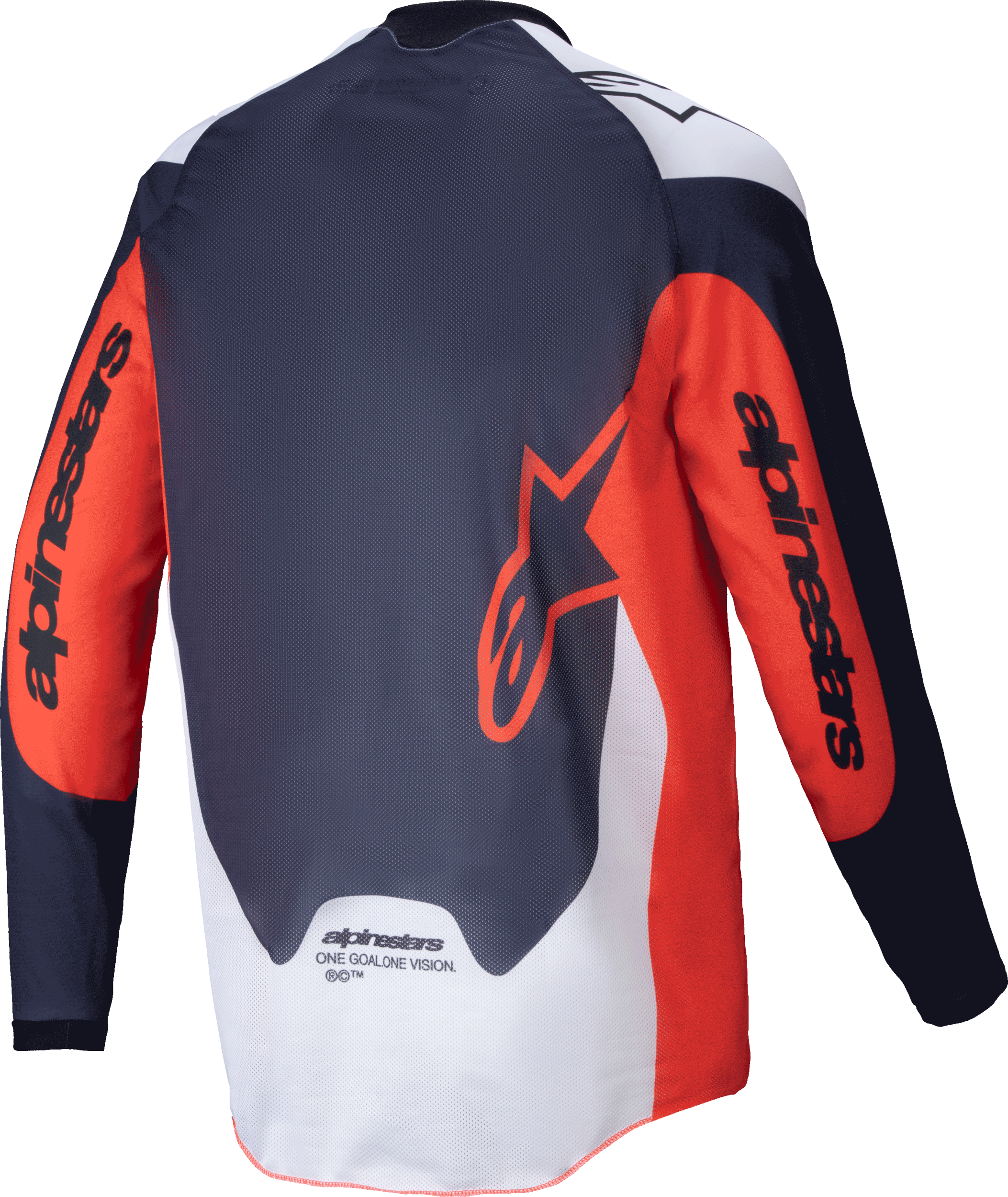 Pro Dura Jersey Navy/Hot Orange/White 2x