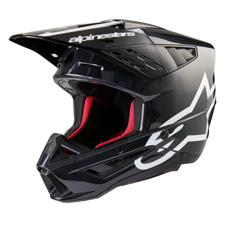 S M5 Corp Helmet Dark Grey Glossy Lg
