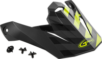 Visor W/Screws Fame Mx 86 Matte Dark Grey/Hi Vis