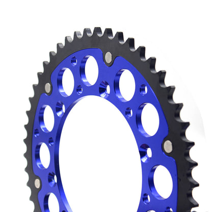 KKE 44T/48T/49T/50T/51T Green Blue Rear Billet Sprocket For KAWASAKI
