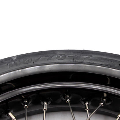 KKE 17 Inch Supermoto Wheels Tires for SUZUKI RMZ250 2007-2025 RMZ450 2005-2025