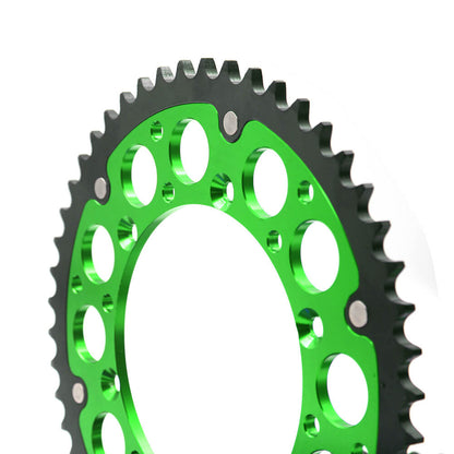 KKE 44T/48T/49T/50T/51T Green Blue Rear Billet Sprocket For KAWASAKI