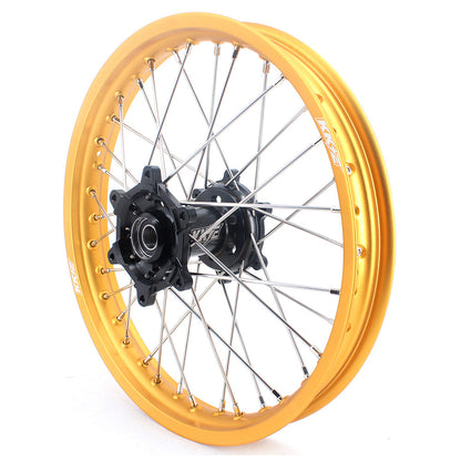 KKE 21 & 19 MX Gold Rims for Suzuki RM125 RM250 1996-2000 Black Hub