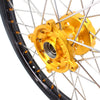 KKE 21 & 18 Enduro Rims for Suzuki RMZ250 2007-2018 RMZ450 2005-2017 Gold Nipple