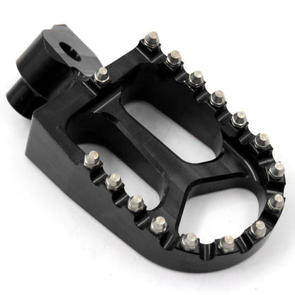 KKE BILLET CNC FOOTPEGS FOR YAMAHA YZ85 YZ125 YZ250 YZ426F YZ450F WR250F WR450F BLUE BLACK SILVER OPTIONAL