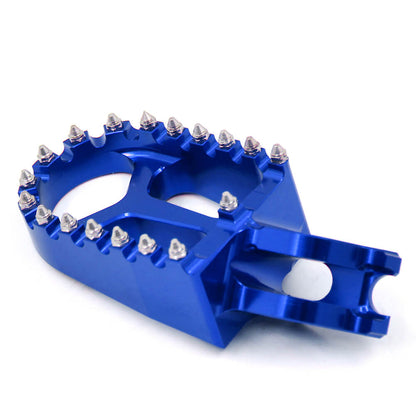 KKE CNC Aluminum Footpegs for HONDA/KAWASAKI Red/Blue/Green/Black/Silver