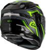 Md 01s Transistor Snow Helmet Black/Grey/Green Xs