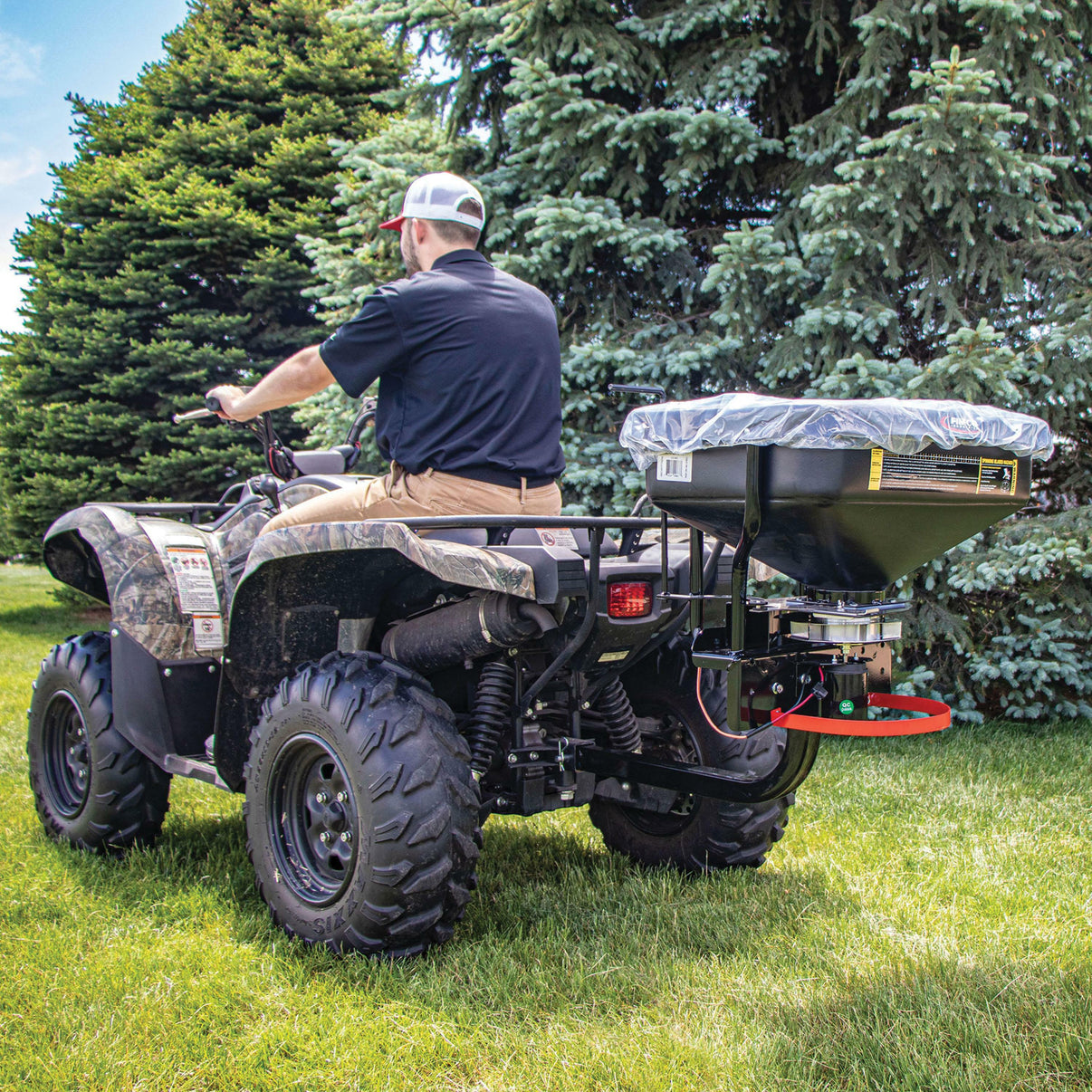Atv Dms W/ 2"Rcvr Rain Cover