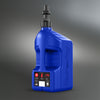 Utility Container Blue W/ Blue Cap 2.5 Gal