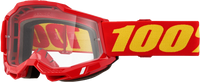 Accuri 2 Junior Goggle Red Clear Lens