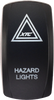 Dash Switch Rocker Face Hazards
