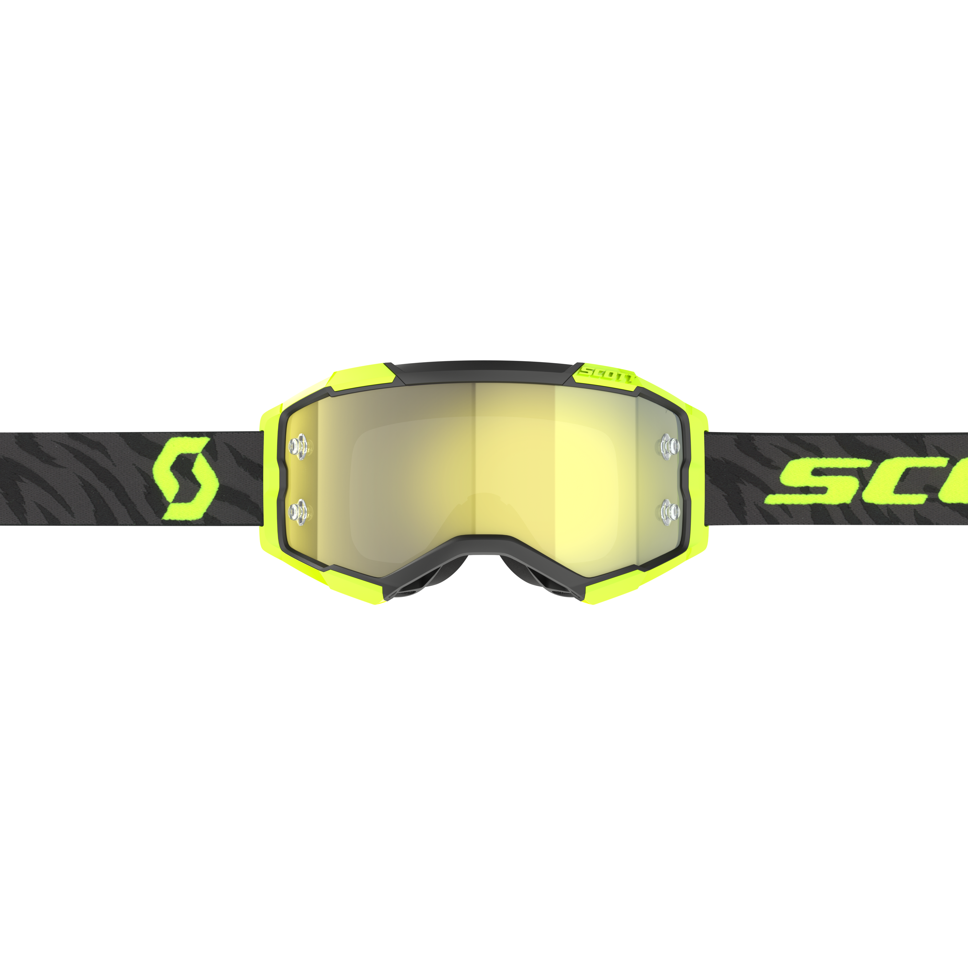 Fury Goggle Zebra Blk/Ne Ylw Ylw Crm Wrk