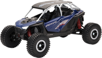 1:18 Scale Polaris Rzr Pro R4 Rock Crawler Azure Crystal