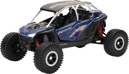 1:18 Scale Polaris Rzr Pro R4 Rock Crawler Azure Crystal