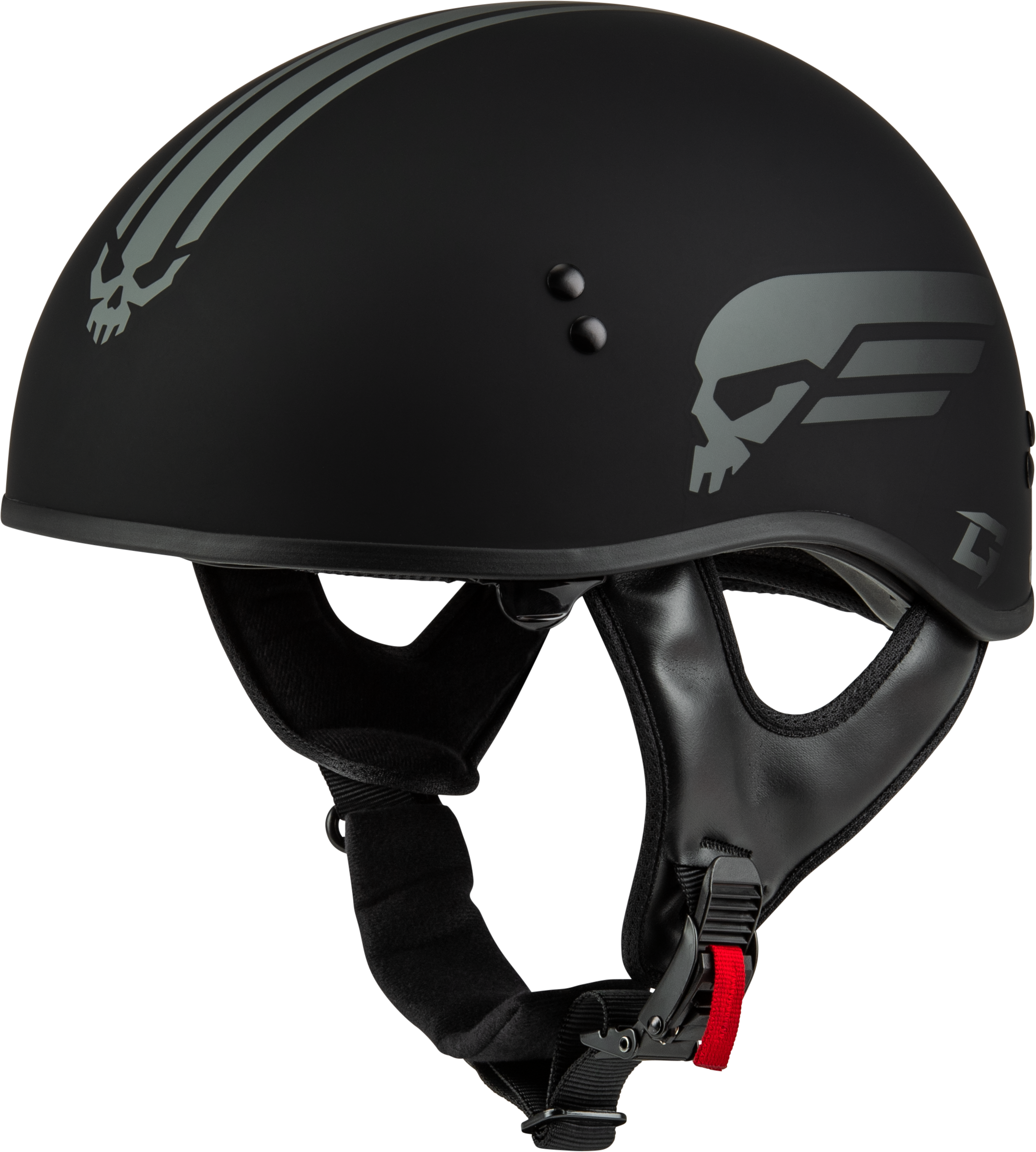 Hh 65 Retribution Helmet Matte Black/Silver Md
