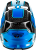 Werx R Flow Carbon Helmet Black Carbon/Blue/White Xs