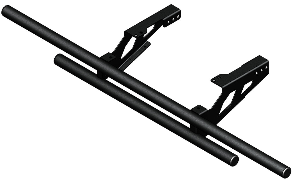 Rear Bumper Black Pol