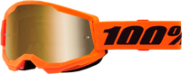 Strata 2 Goggle Neon Orange Mirror Gold Lens