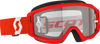 Primal Goggle Red/White Clear Works