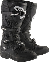 Alpinestars Tech 5 Boots Black Size 12 - Part Number 2015015-10-12