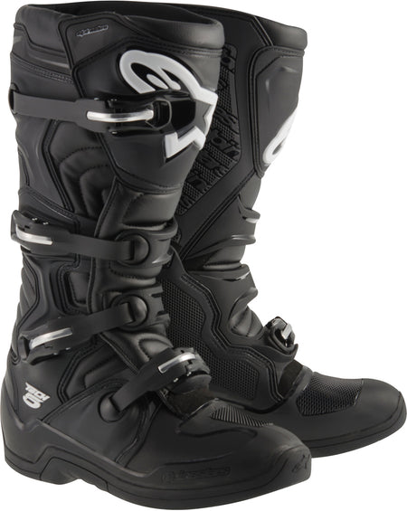Alpinestars Tech 5 Boots Black Size 12 - Part Number 2015015-10-12