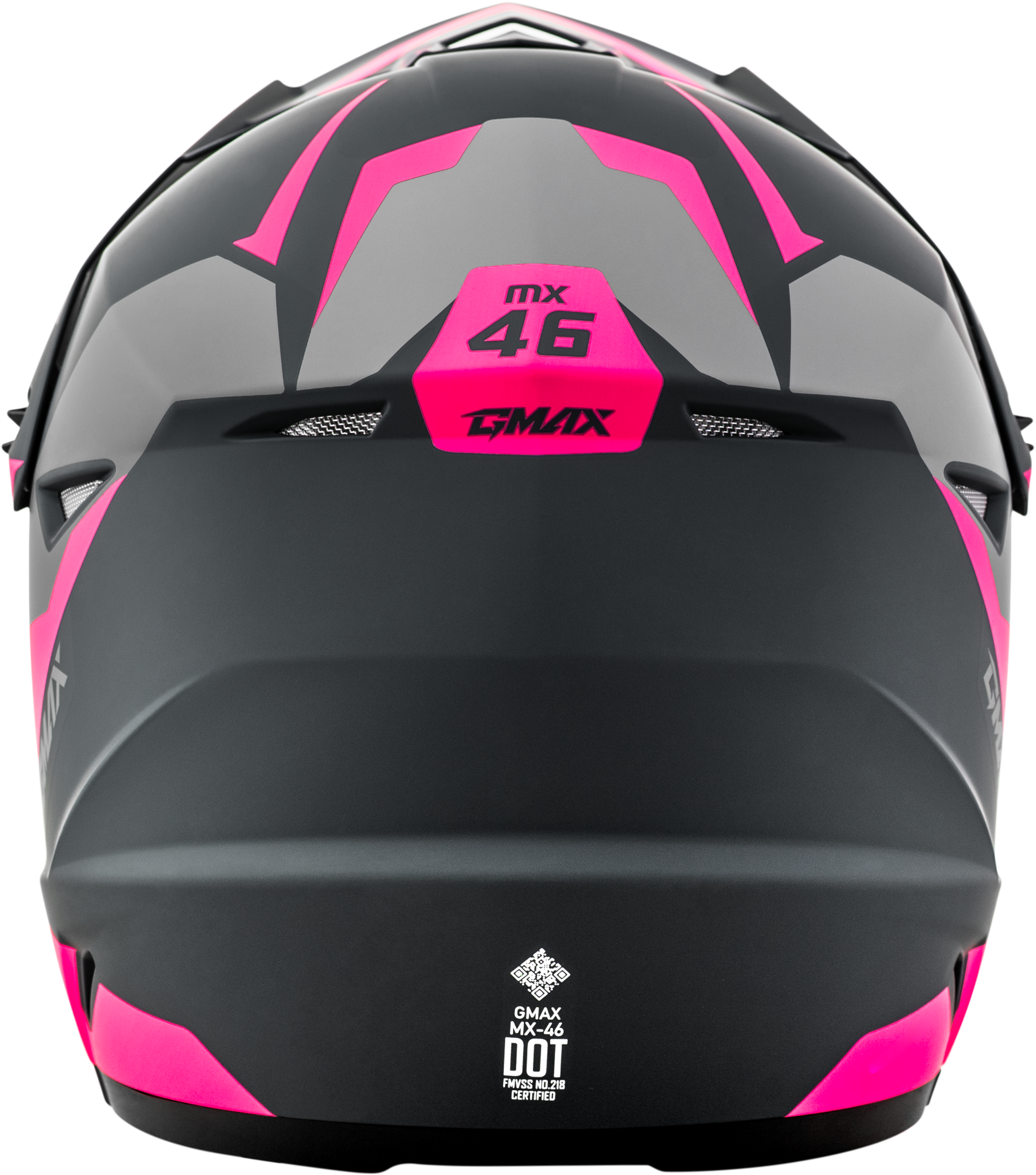 Mx 46 Cyclus Hemet Matte Grey/Pink Xl