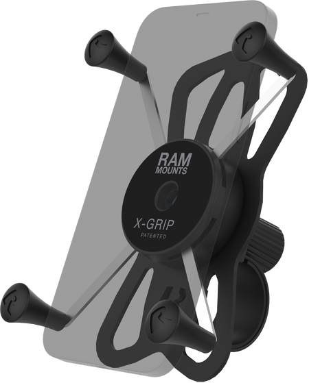 X Grip Large Phone Mount W/Tough Strap Handlebar Base