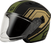 Of 87 Duke Helmet Matte Black/Green Sm