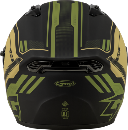 Of 87 Duke Helmet Matte Black/Green 2x