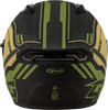 Of 87 Duke Helmet Matte Black/Green Lg