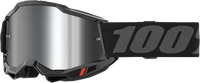 Accuri 2 Goggle Black Mirror Silver Lens
